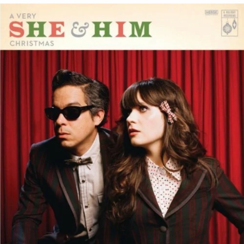 [Sealed] 🎄She & Him Christmas Music CD w/Zooey Deschanel (She) & M. Ward (Him)